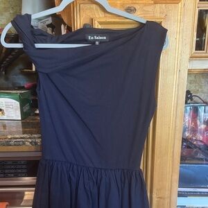 En Saison Midnight Blue Gown NWOT